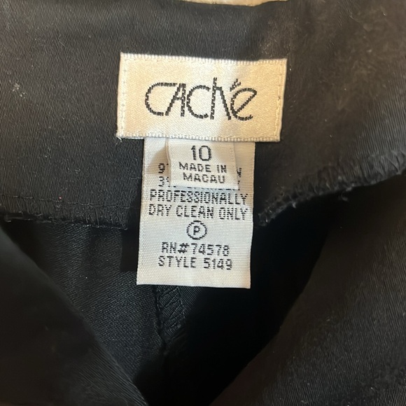 CACHE  cotton Appliqué Pants size 10 
Awesome!!! - Picture 4 of 5